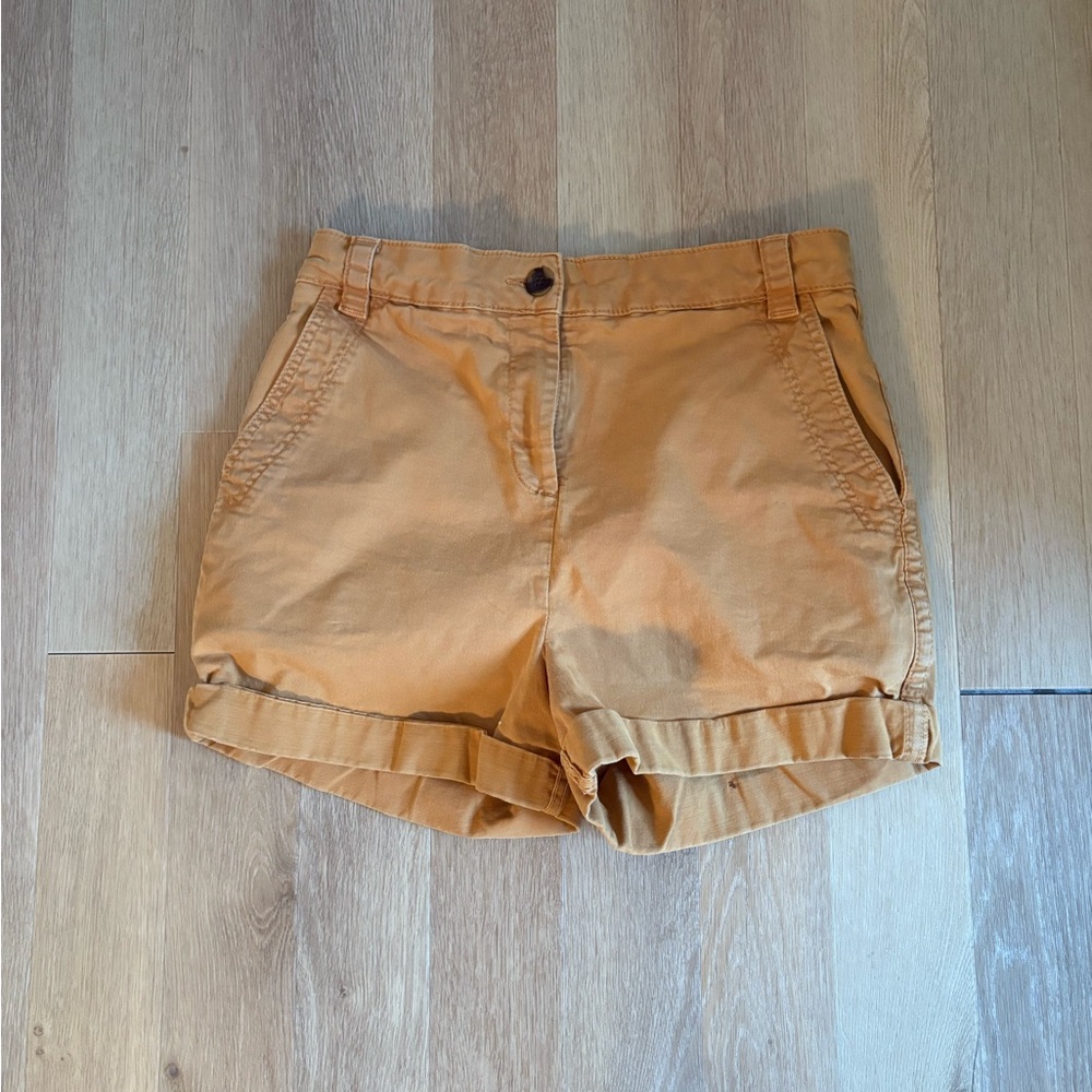 Boden High Waist Tan Shorts